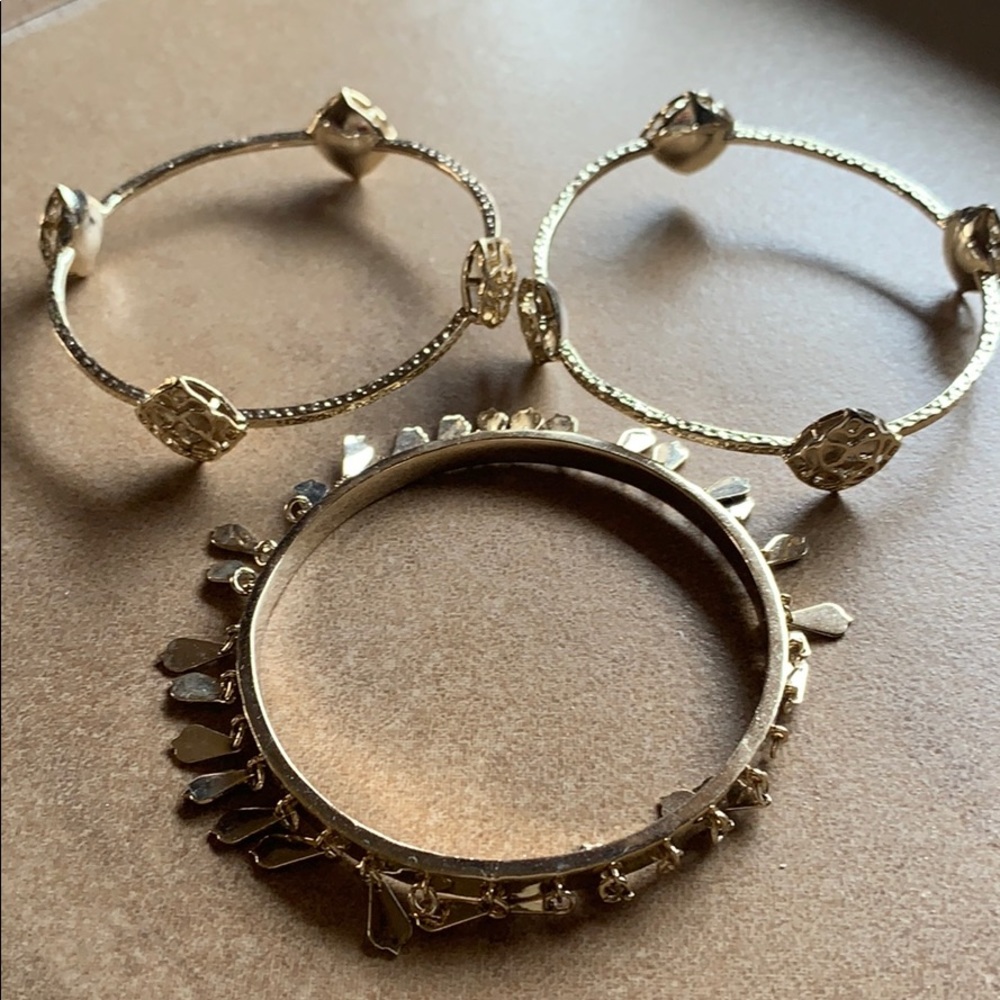 Kendra Scott bangle bracelets